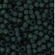 Toho seed beads 8/0 round Transparent-Frosted Olivine - TR-08-940F